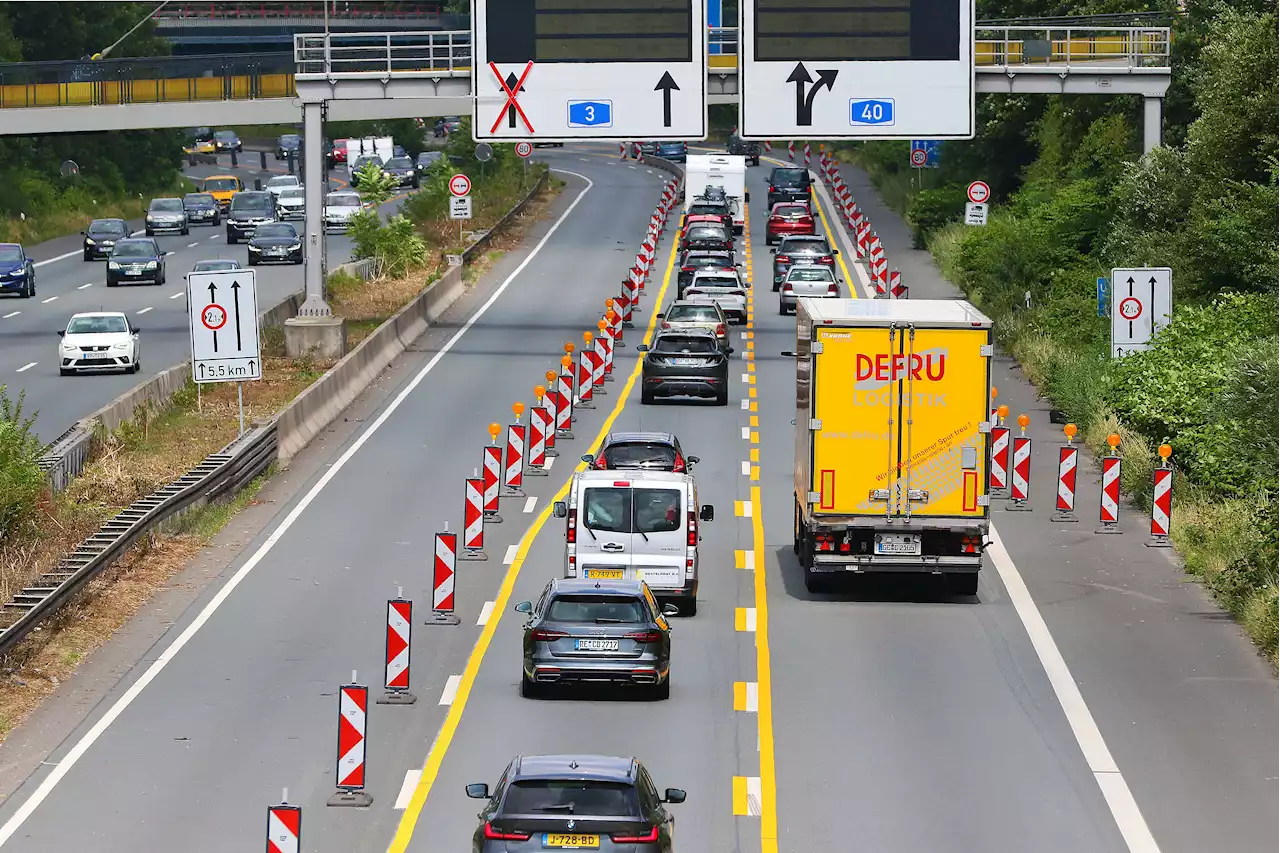 Rettungsgasse: Was gilt bei Engpässen wie einer Baustelle?