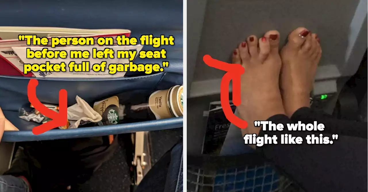 These Are 16 Things You Should NEVER Do On A Flight, And Yet, People Did Them Anyway