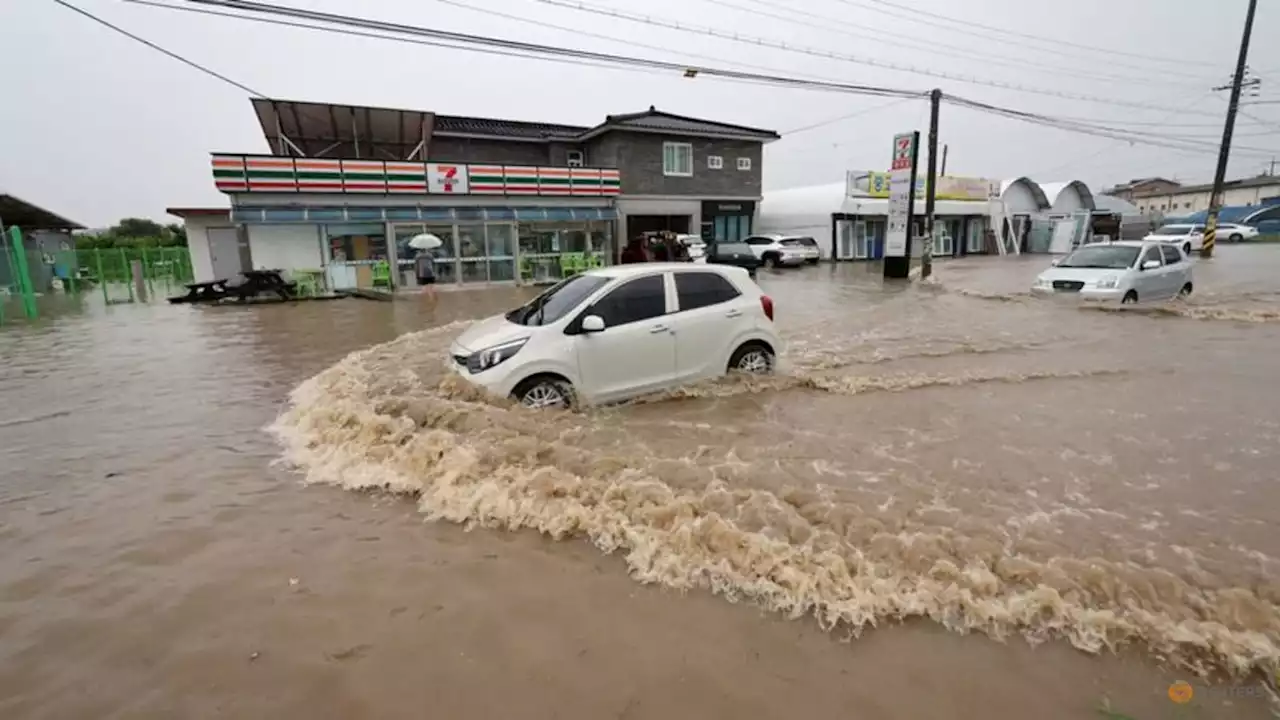 Heavy rains, flooding leave more than 20 dead in South Korea