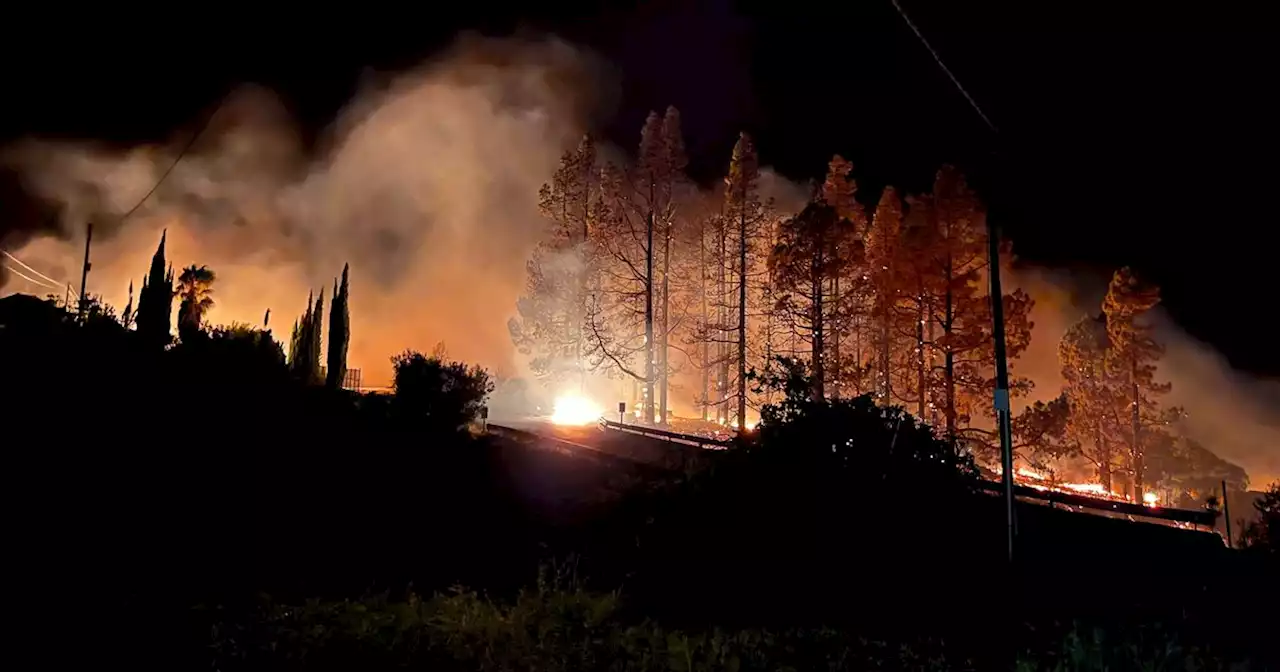 Canary Island tourist spot evacuated as 45C heatwave sparks terrifying wildfire