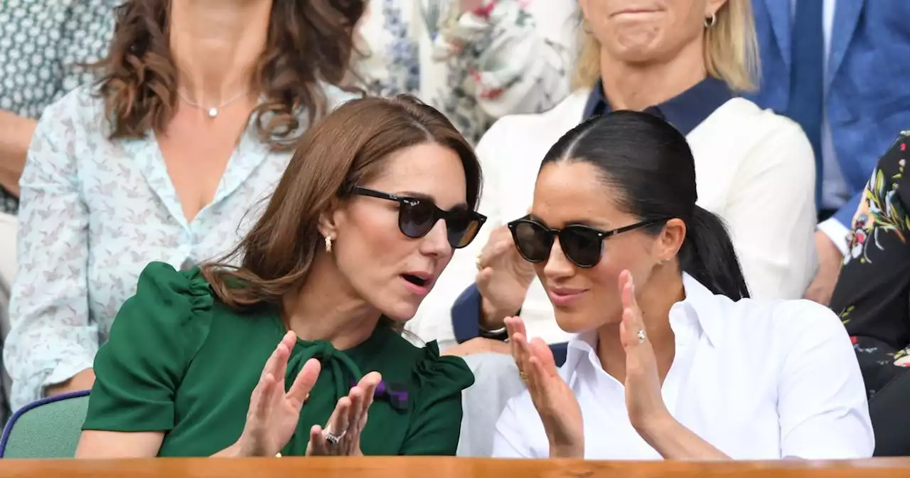 Kate Middleton and Meghan's 'tense' Wimbledon gestures show what was to come