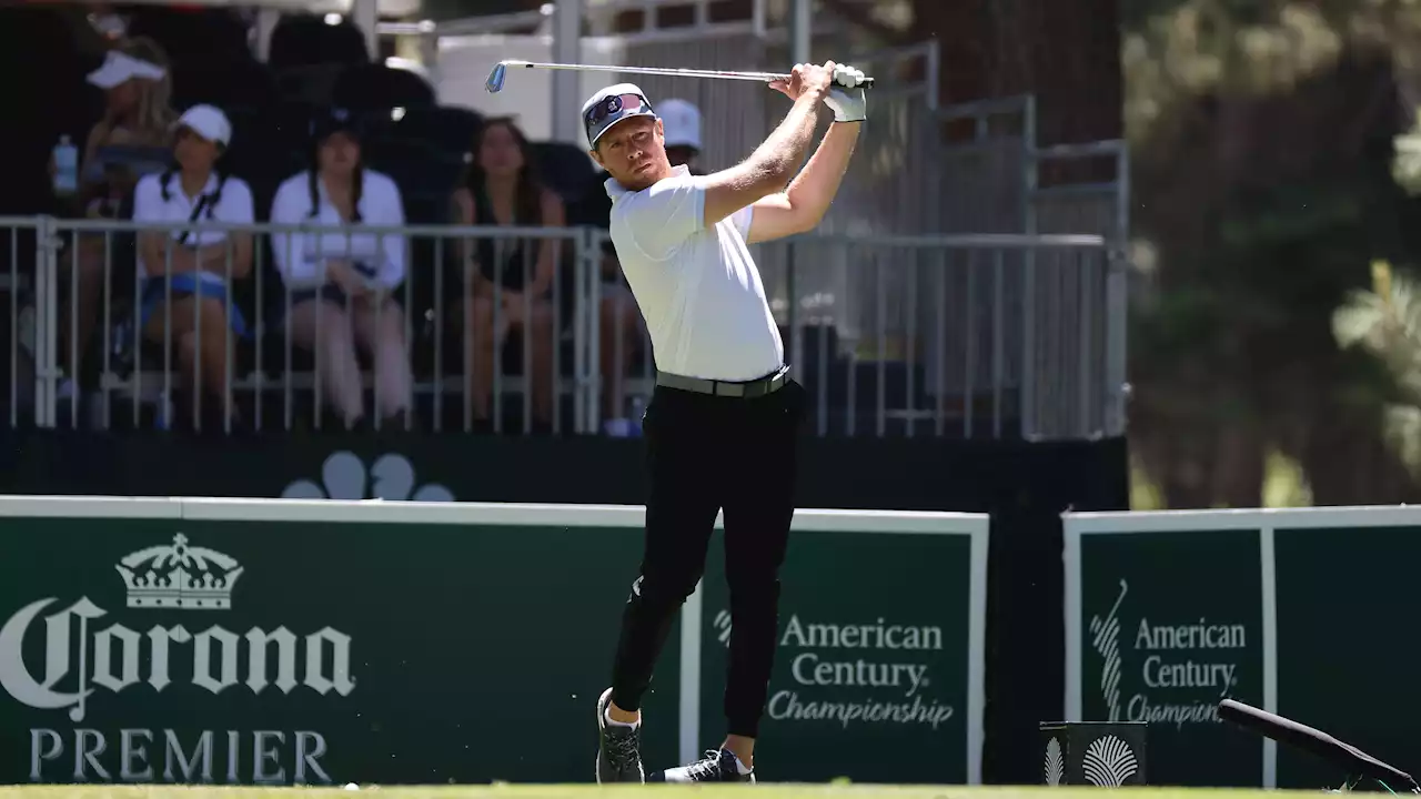 Joe Pavelski trails Steph Curry at American Century Championship celebrity golf tournament