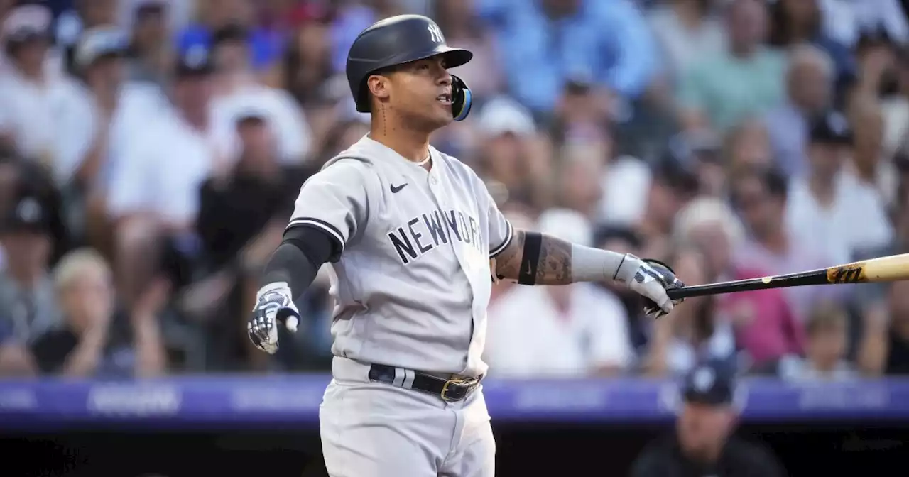 With a new hitting coach, the Yankees fizzle at the plate again in their 7-2 loss to the Rockies