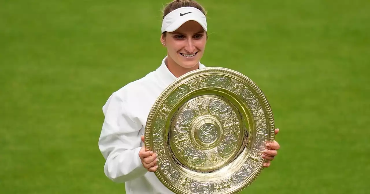 Vondrousova hizo historia: la primera tenista en ganar Wimbledon sin ser cabeza de serie