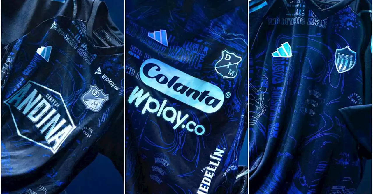 ¿Le gustaron? Adidas presentó las nuevas camisetas del DIM, Millonarios y Junior