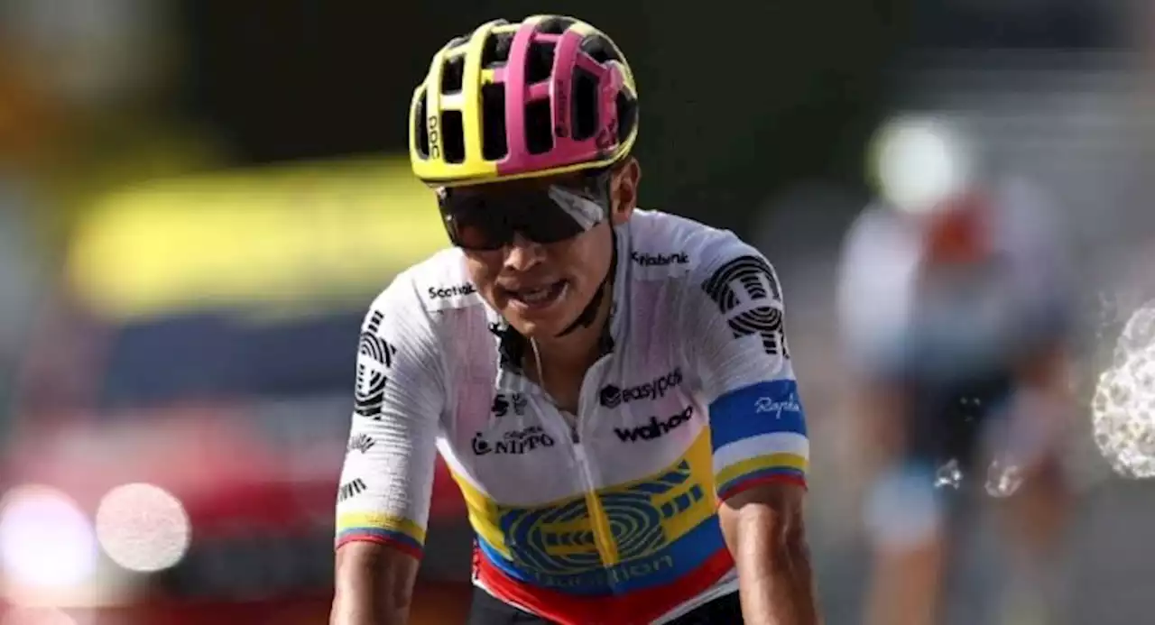 Colombiano Esteban Chaves deja el Tour de Francia tras caída