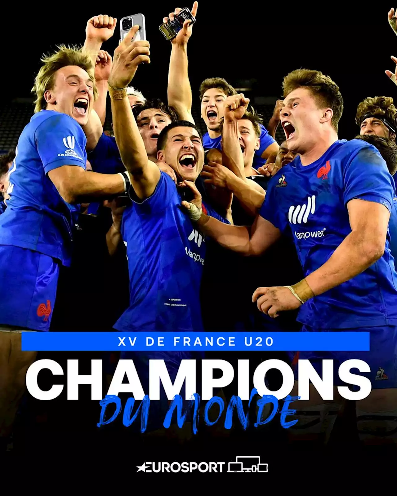 Coupe du monde U20 - L'équipe de France U20 remporte un troisième titre mondial d'affilée