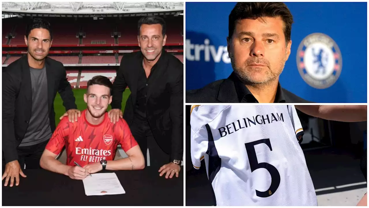 Summer transfer window 2023: Rice deal sees Arsenal become Europe's biggest spenders