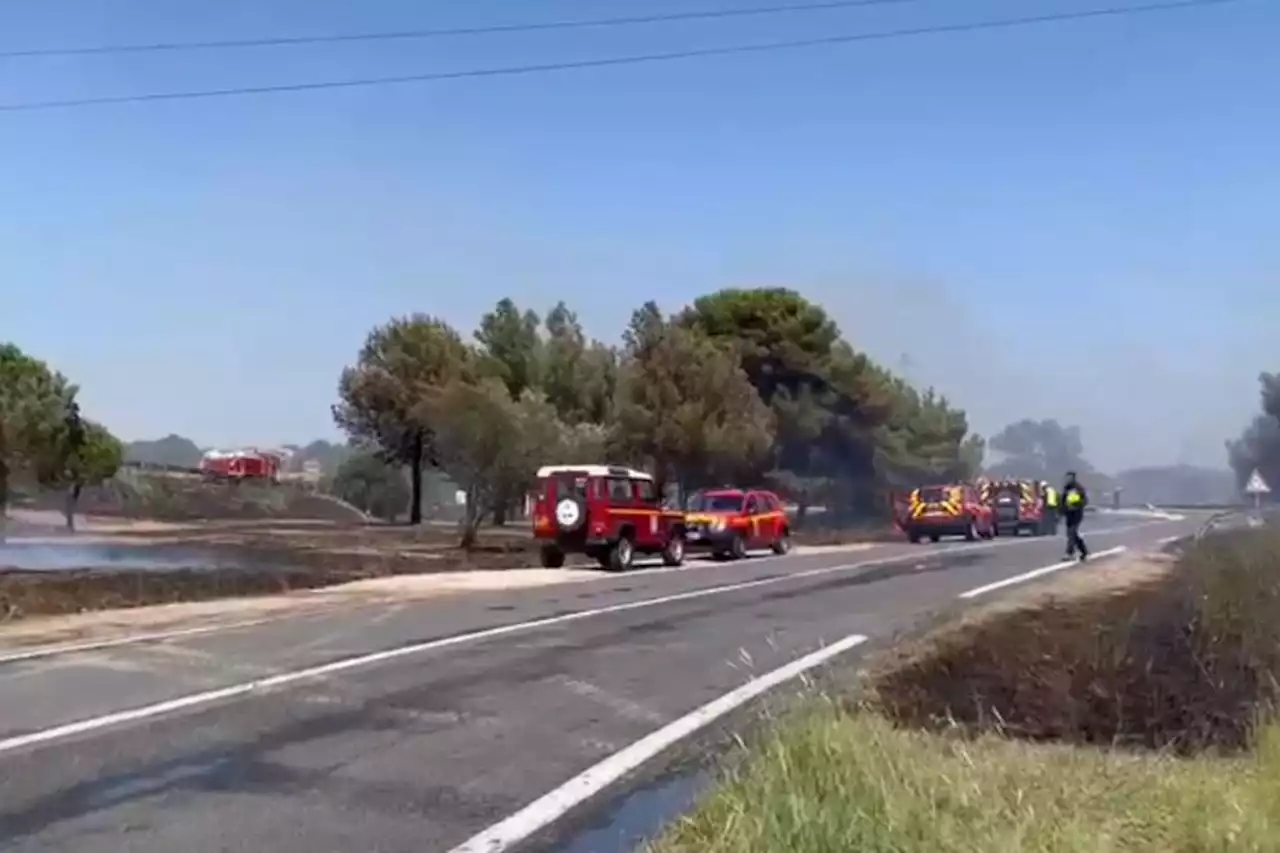 VIDEO. Incendie en cours à Perpignan : un hôtel et une zone d'activité menacés par les flammes, 80 pompiers et 3 hélicoptères sur place