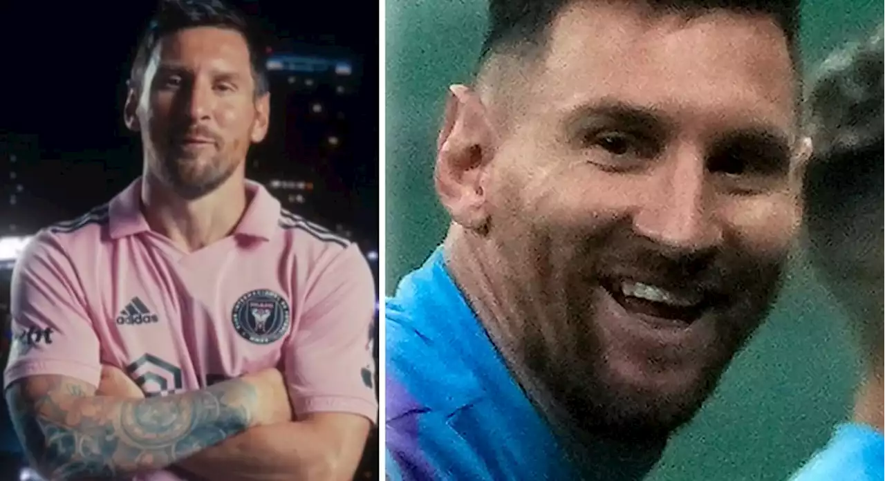 Lionel Messi presenterad av Inter Miami