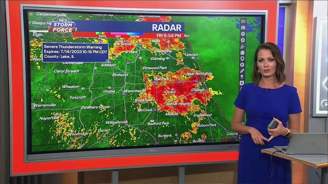 Tornado reported in DuPage County as storms barrel through Chicago area