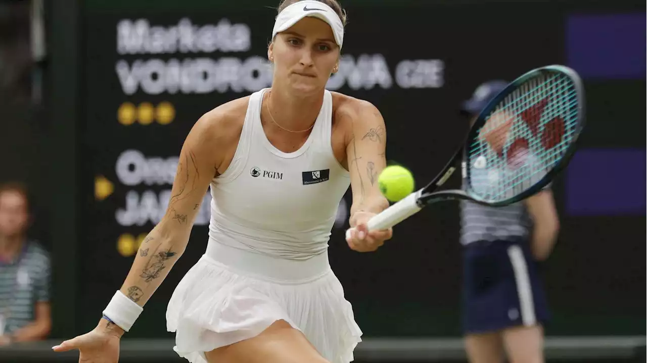 DIRECT. Wimbledon 2023 : Marketa Vondrousova débreake dans le deuxième set contre Ons Jabeur, suivez la finale dames