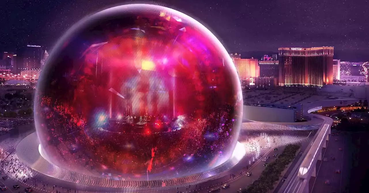 Enormous $2 Billion Orb in Las Vegas Looks Absolutely Deranged