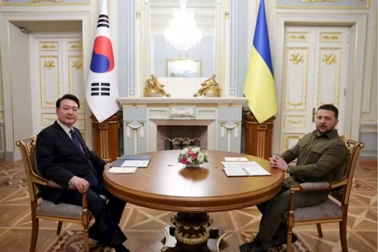 South Korea will ‘expand scale’ of aid to Ukraine, president says