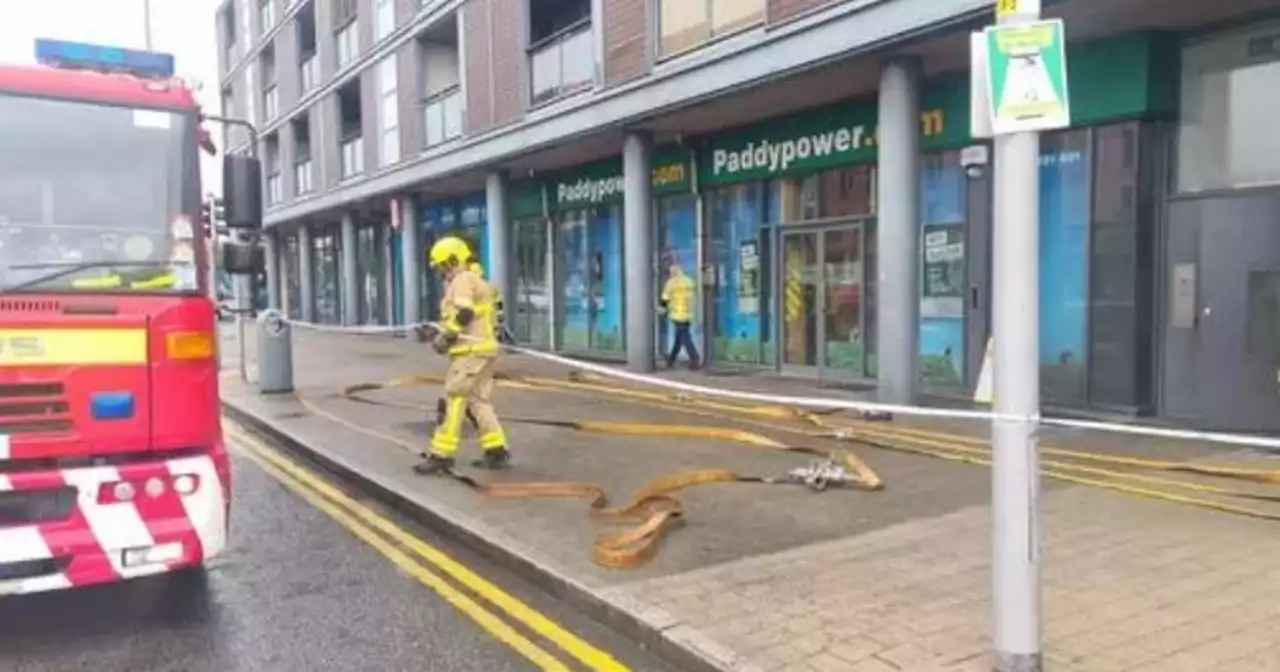 Fire in Travelodge hotel car park as residents report hearing 'three loud bangs'