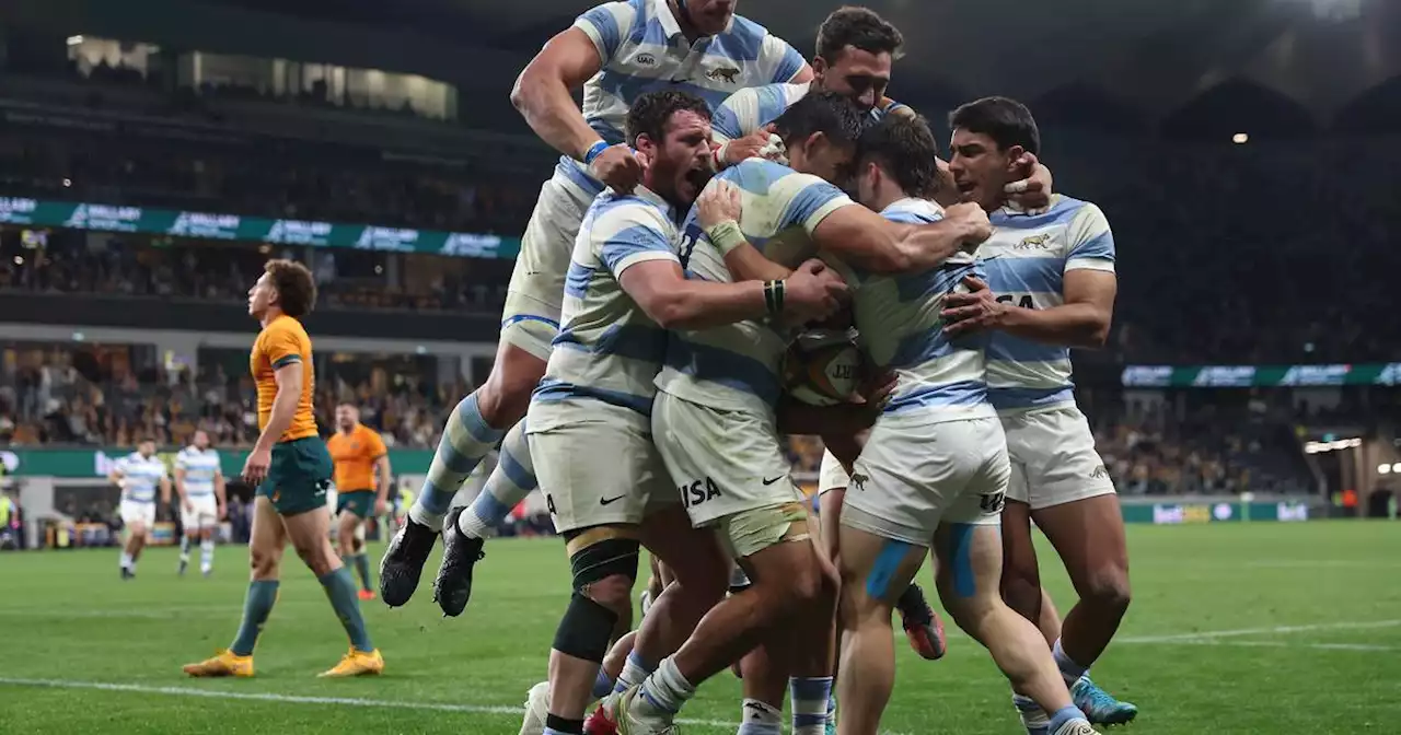 Juan Martin Gonzalez scores late try as Argentina defeat Australia in Sydney