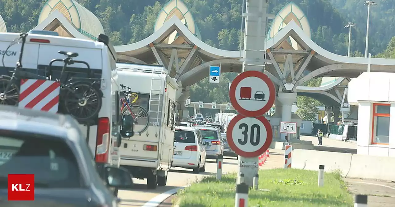 Die Reisewelle rollt: Staus auf Kärntens Autobahnen lösen sich langsam auf