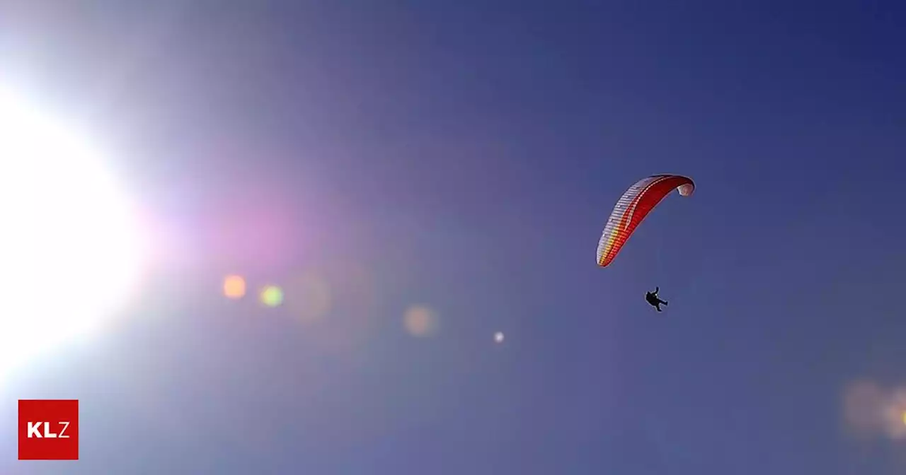 Flugunfall in Kärnten: Paragleiter-Pilotin stürzte ab und blieb in Baumkrone hängen