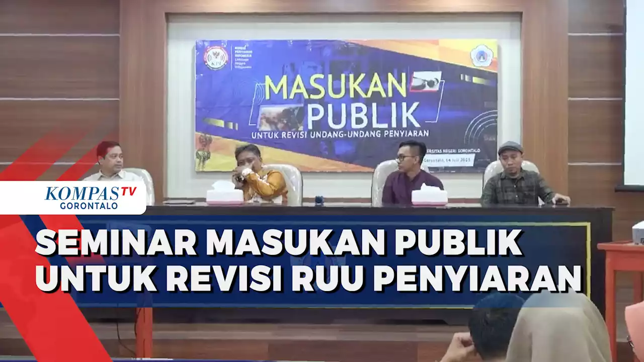 KPI Pusat Gelar Seminar Masukan Publik untuk RUU Penyiaran