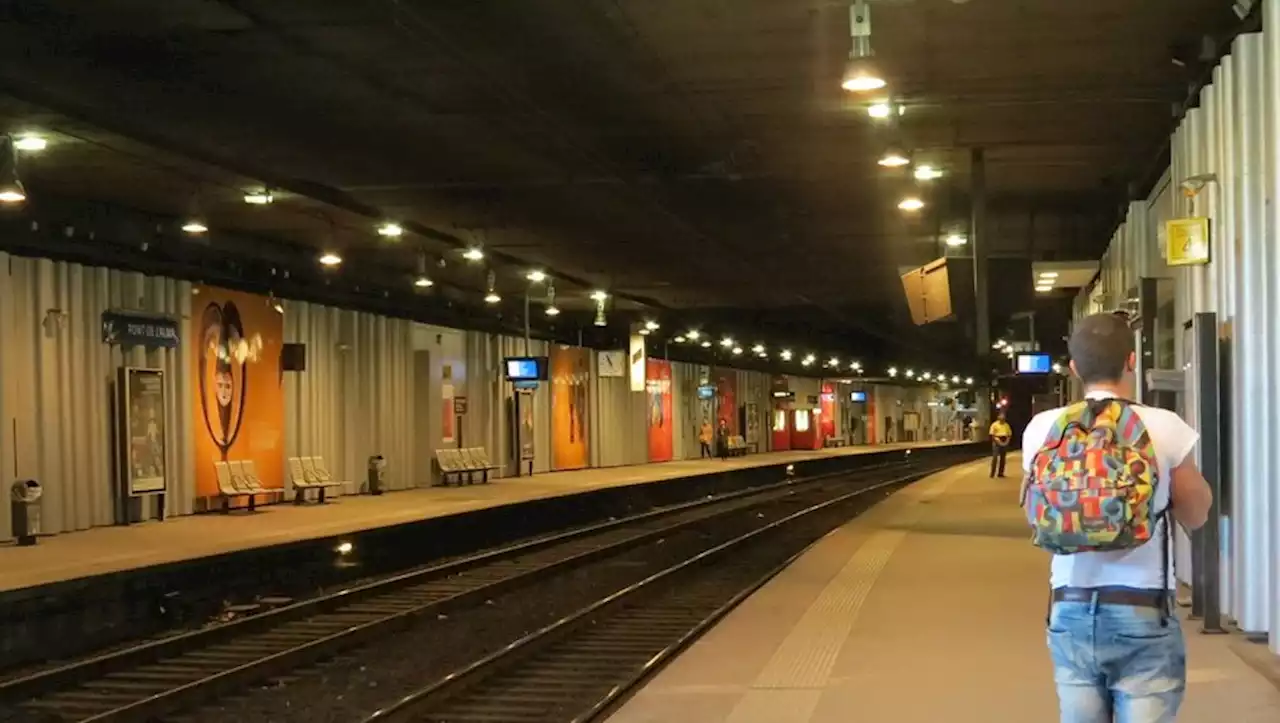 RER à Paris : poussée sur les rails, elle meurt percutée par un train