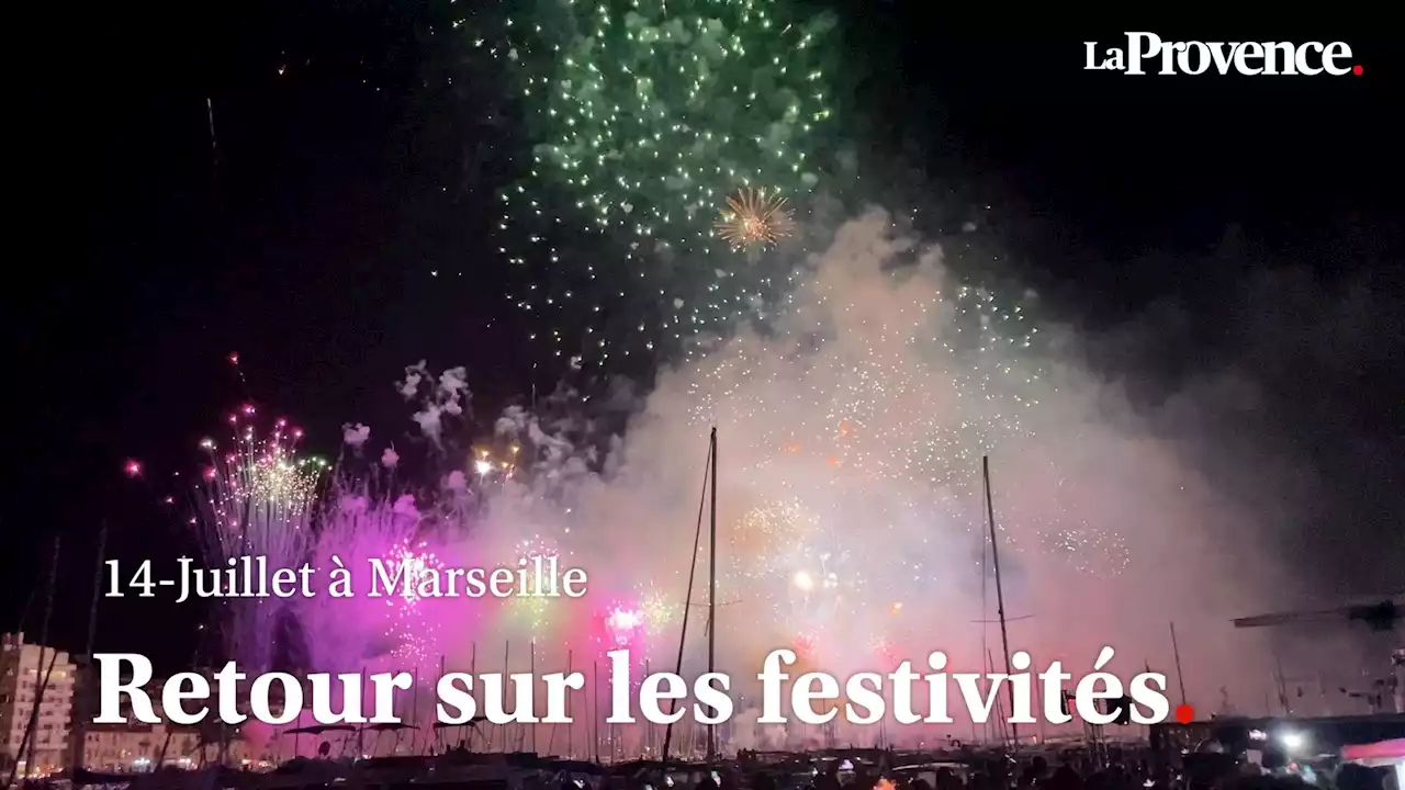 Marseille : retour sur les moments forts des célébrations du 14 juillet sur le Vieux-Port