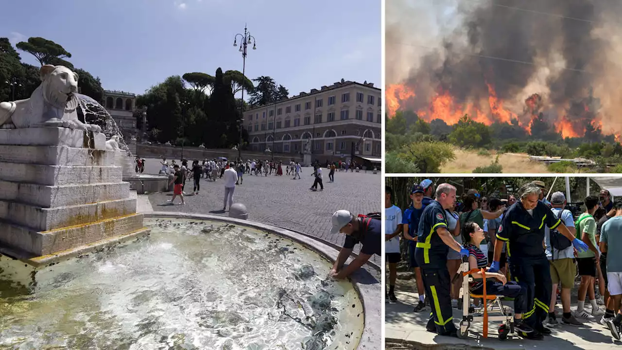 Europe bakes in 45C Cerberus heatwave - but worst still to come