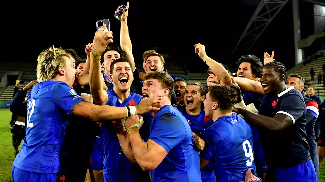 Pour la 3e fois de suite, les Bleuets sont champions du monde de rugby