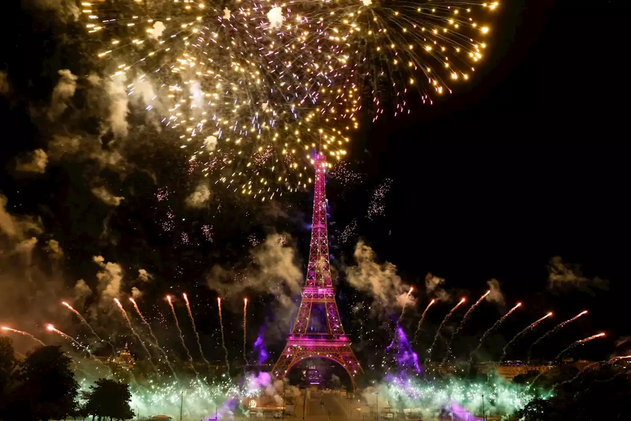 14 Juillet à Paris : les plus belles images du feu d’artifice tiré depuis la tour Eiffel