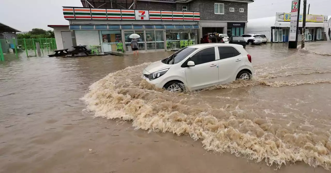 Au moins 22 morts et 14 disparus dans des inondations en Corée du Sud
