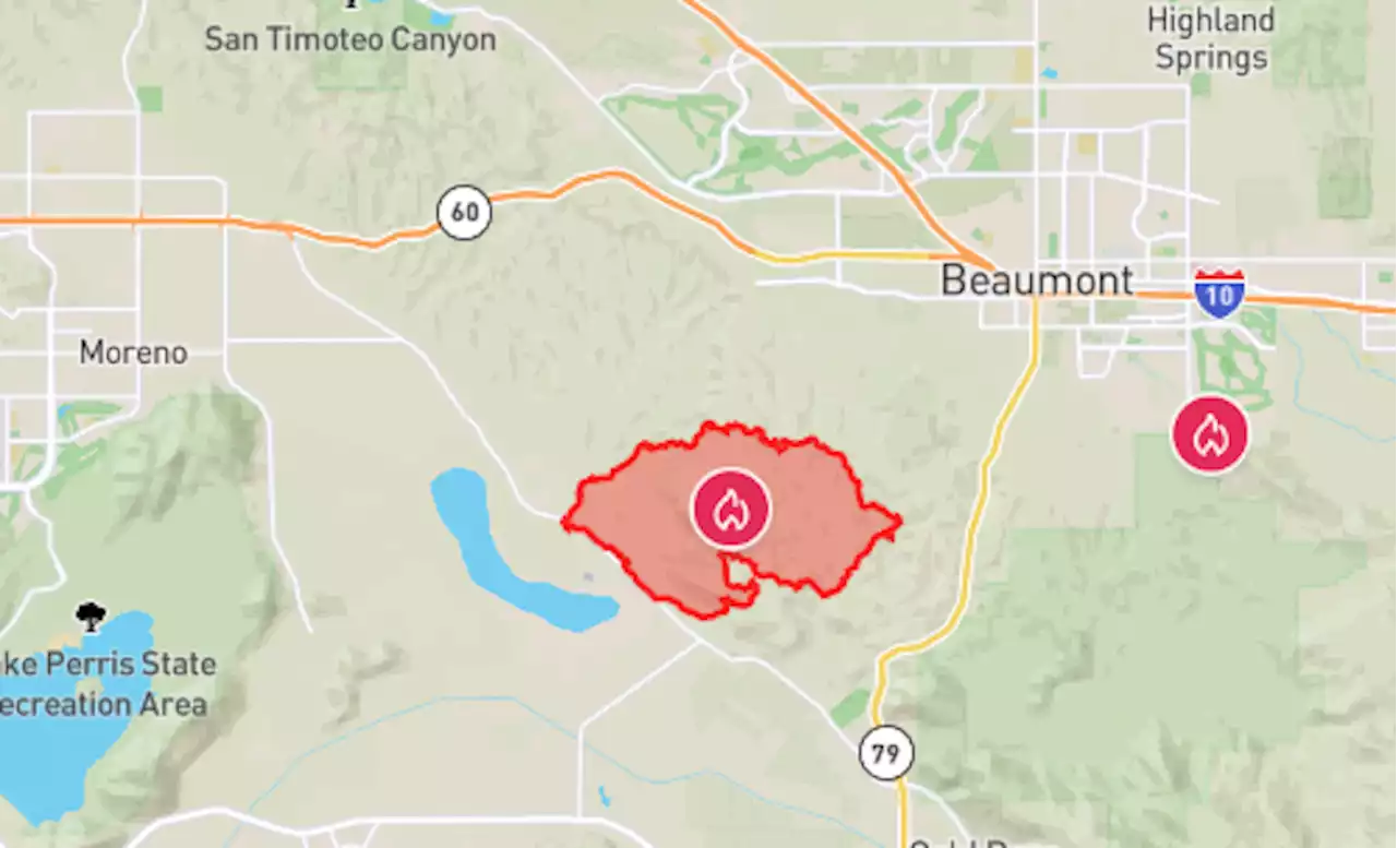 Map: Rabbit Fire and two other wildfires prompt evacuations in Southern California