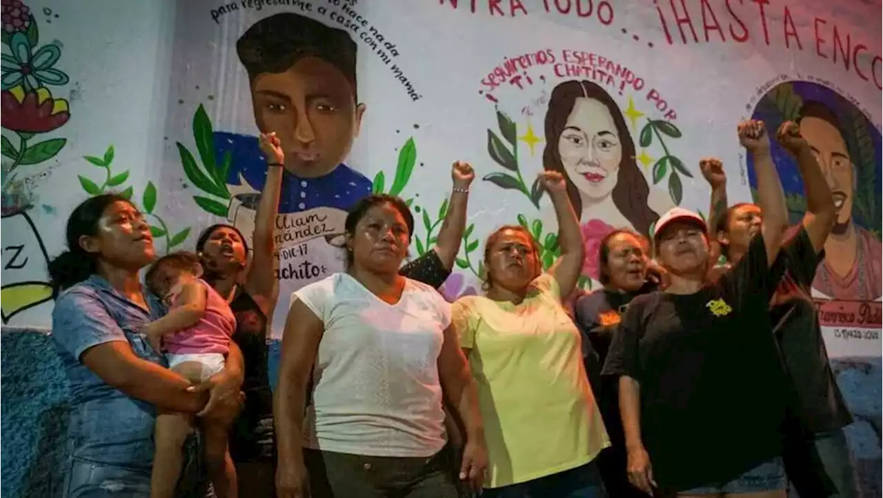 En QRoo, madres buscadoras levantan plantón frente a fiscalía estatal