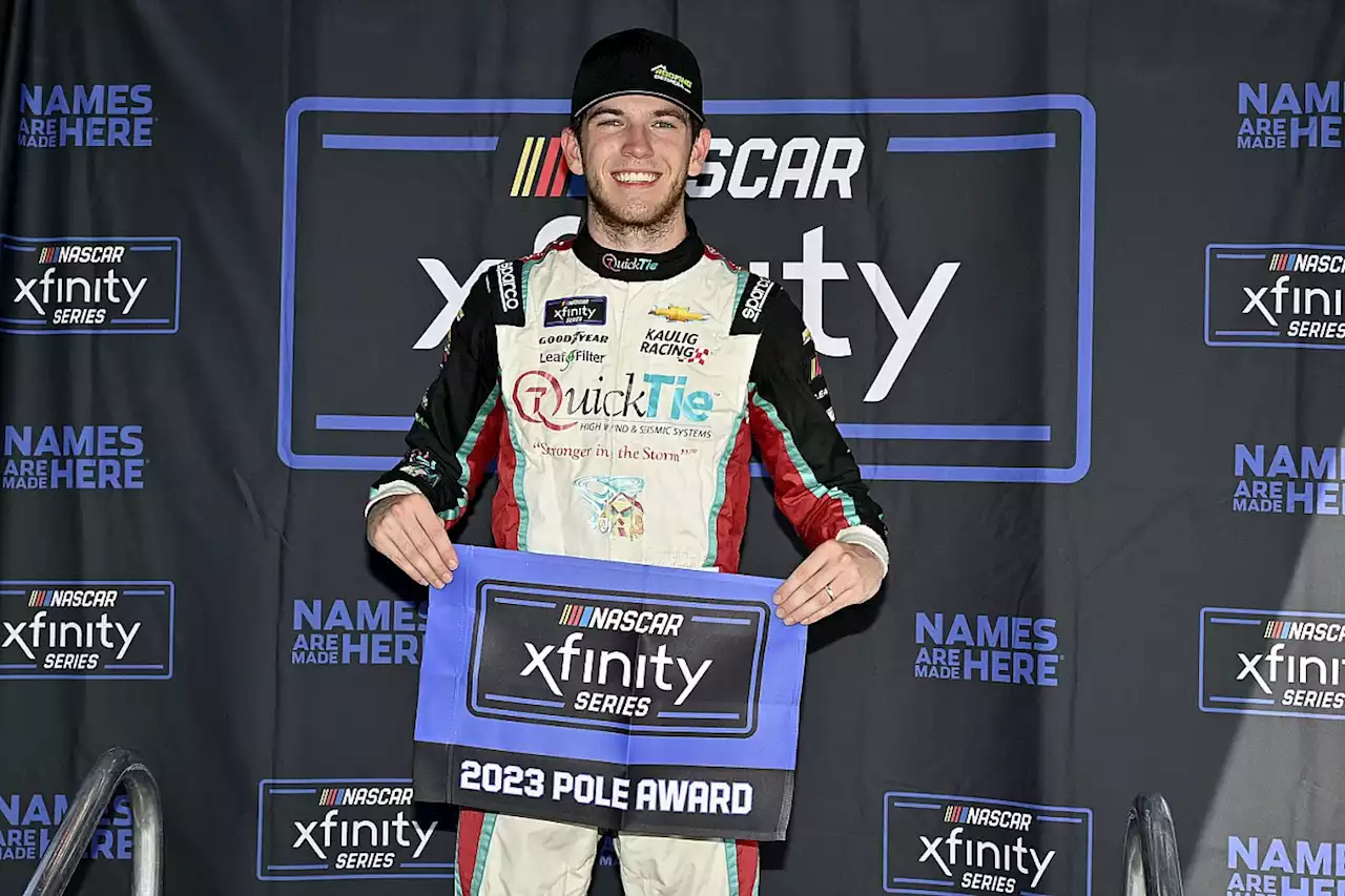 Chandler Smith beats Nemechek to Xfinity pole at Loudon