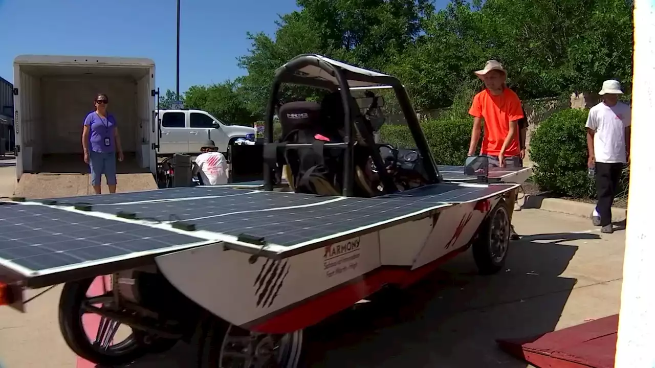 Students build solar-powered cars, putting math and physics skills to the test