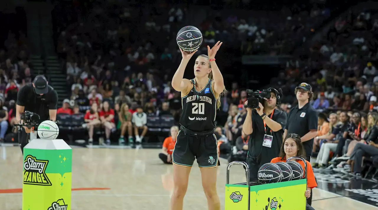 Liberty's Sabrina Ionescu wins WNBA 3-point contest with record-breaking final round