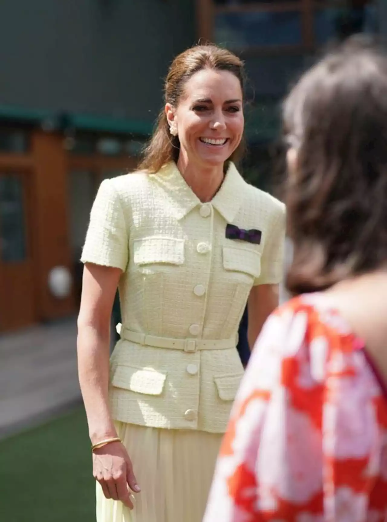 Kate Middleton looks effortlessly elegant in green at Wimbledon Ladies' Final