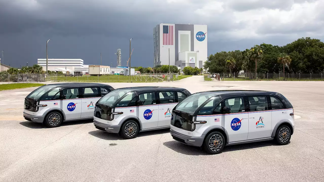 Check out NASA's fun new electric vans