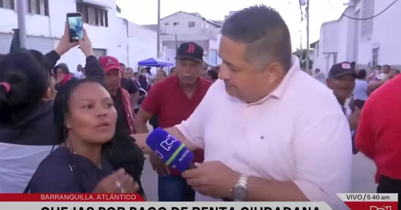 ¿Y ahí uno qué hace? Periodista no pudo disimular su asombro ante la jerga de la entrevistada