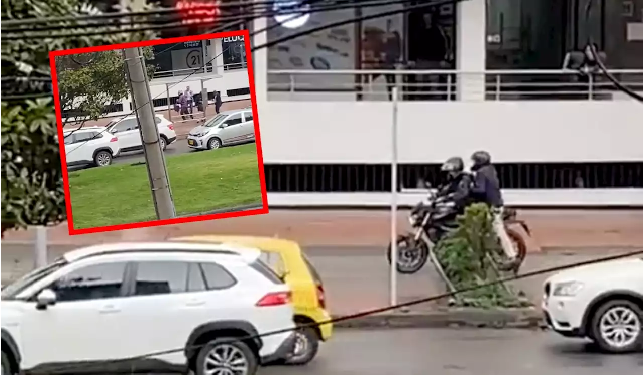 [Video] Ladrones se tomaron avenida principal en norte de Bogotá y atracaron a ciudadanos - Pulzo