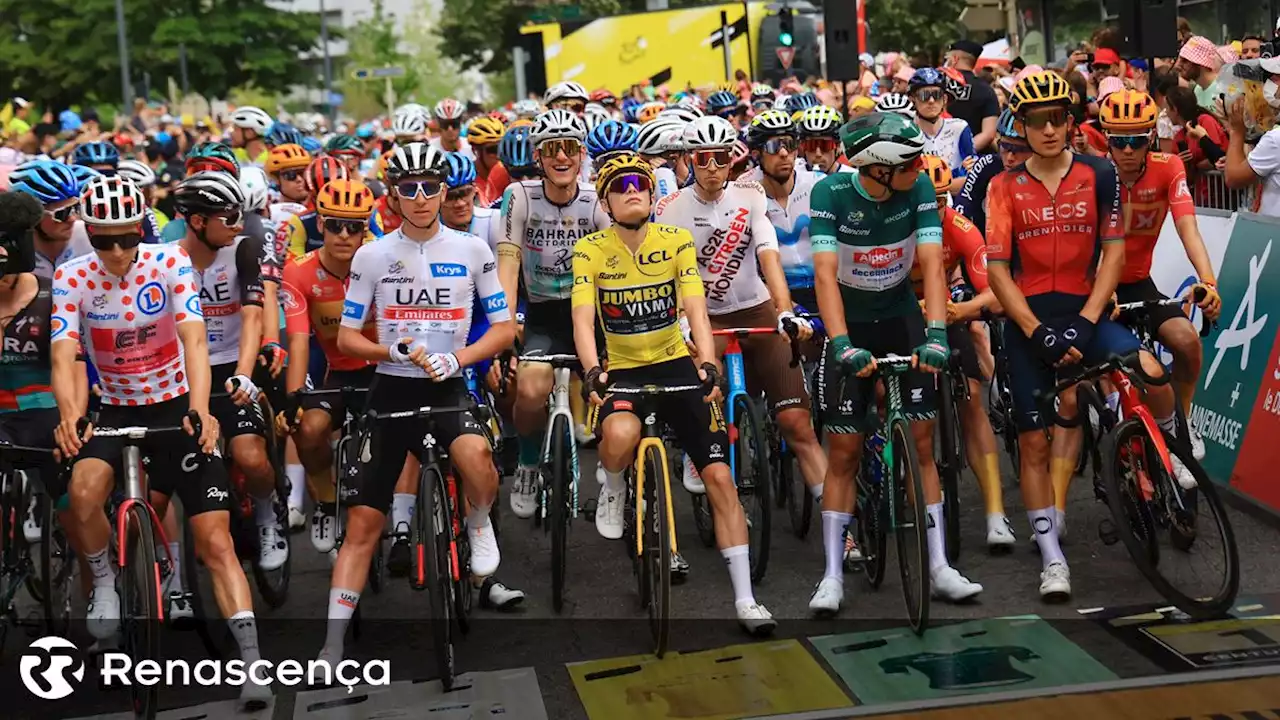 Volta a França. Queda coletiva faz parar a corrida - Renascença