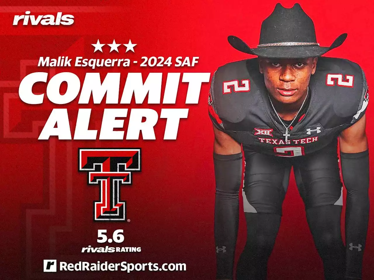 Safety Malik Esquerra is a Red Raider - RedRaiderSports