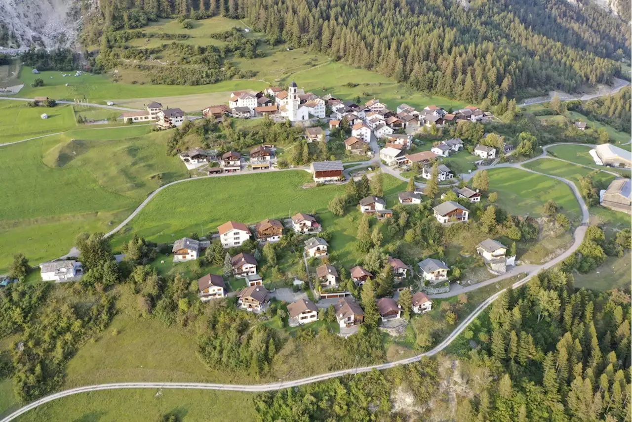 Brienz GR: Stollen soll Abrutschen bremsen