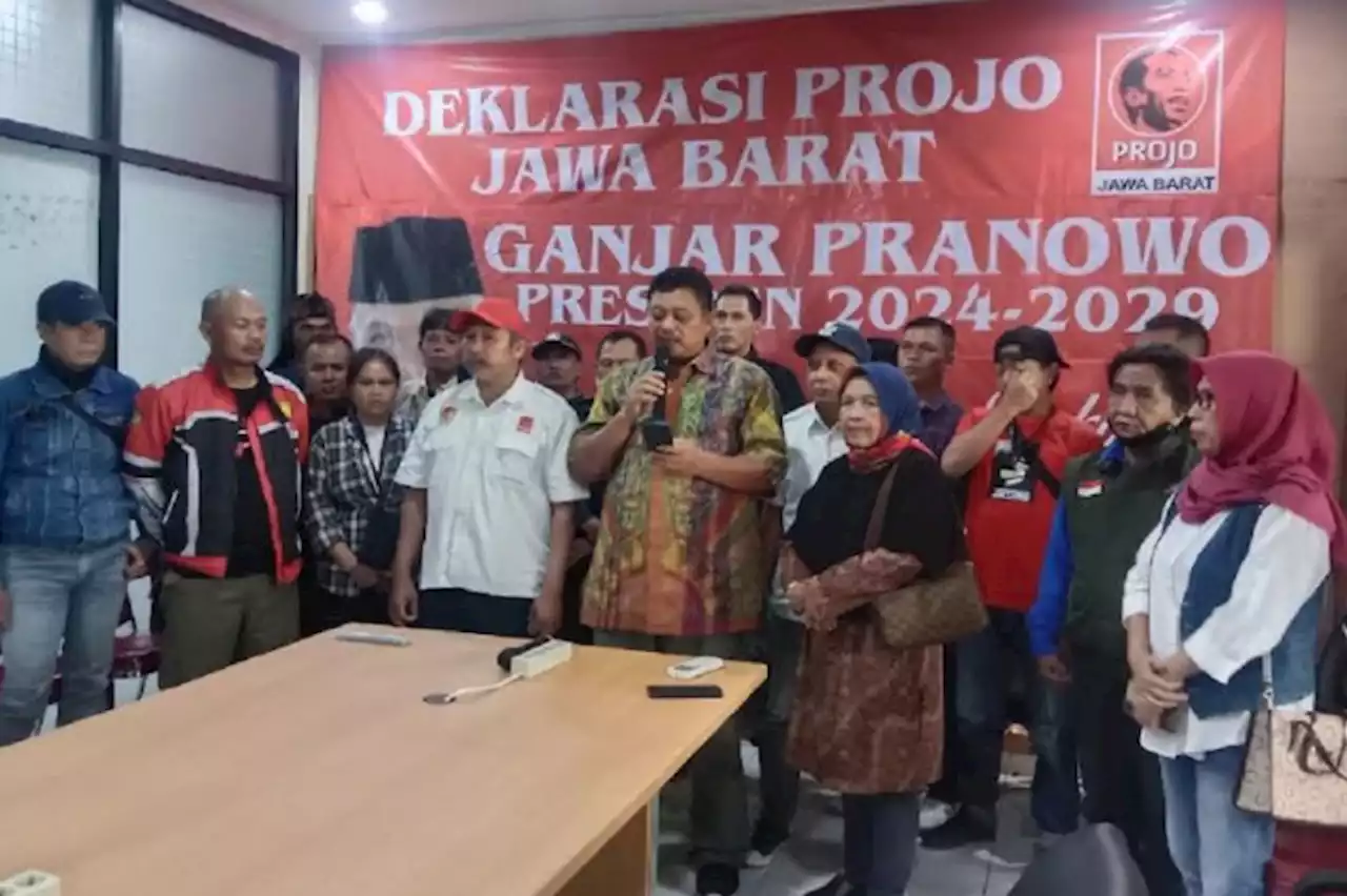 Pendiri Projo Dukung Ganjar Pranowo, Sebut Konferda DPD Projo Jabar Ilegal