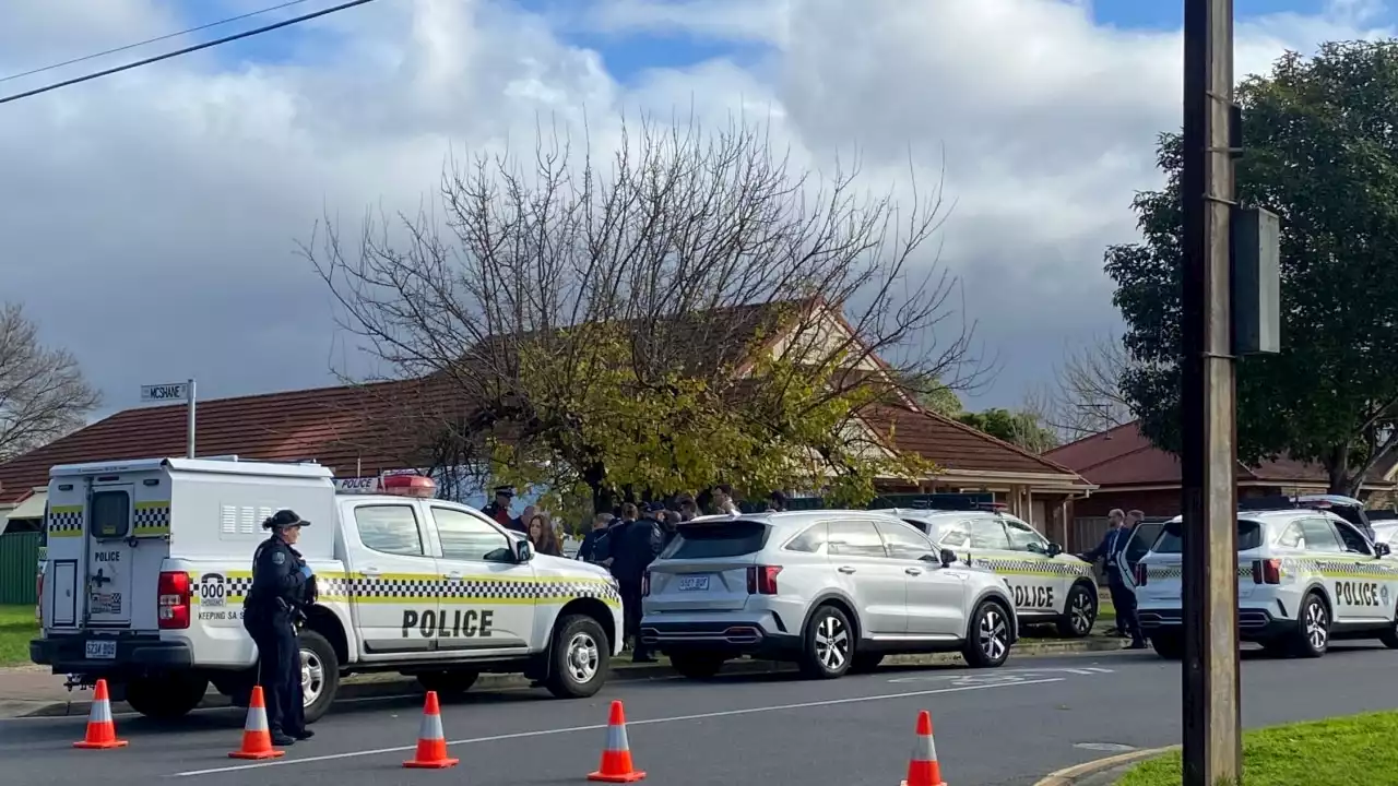 Police swarm Adelaide street amid 'high risk incident'