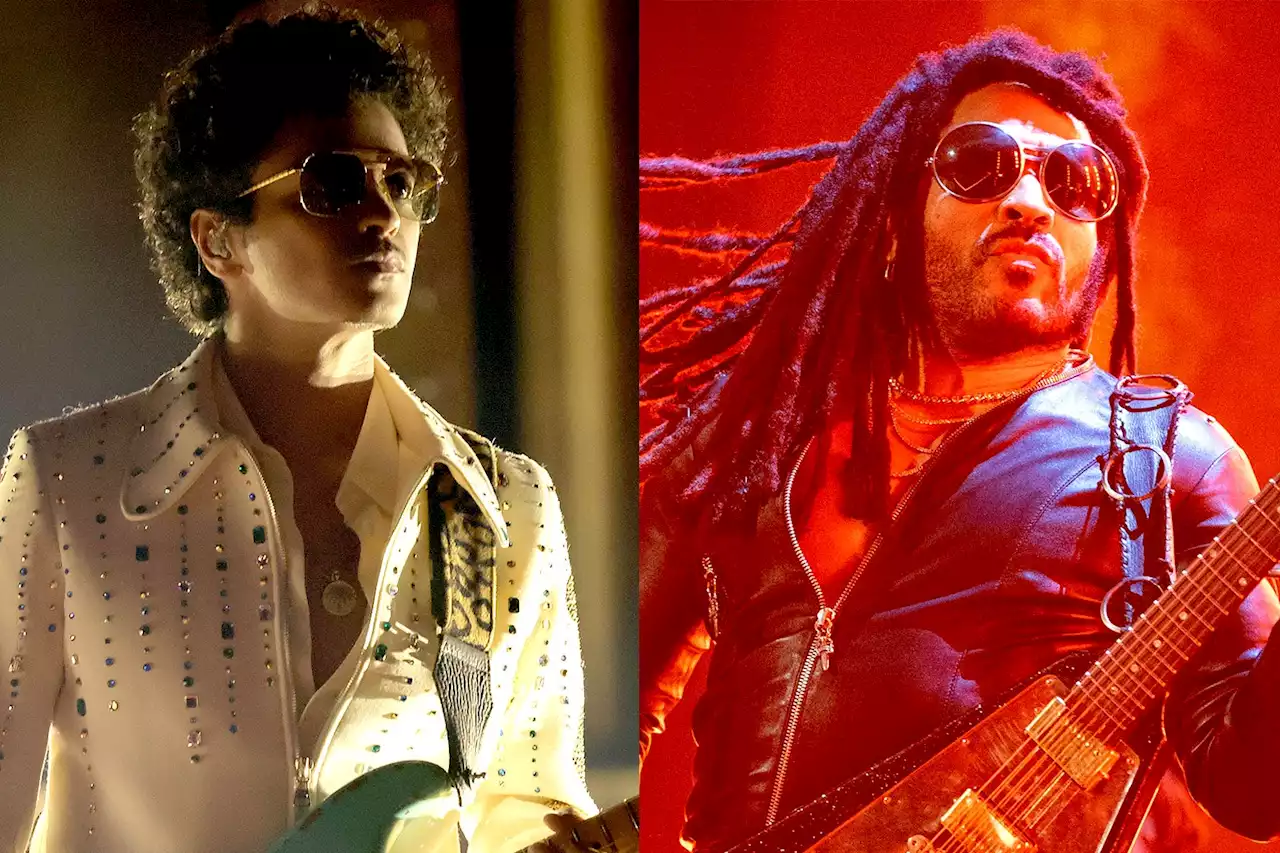 Lenny Kravitz and Bruno Mars Were Style Chameleons.