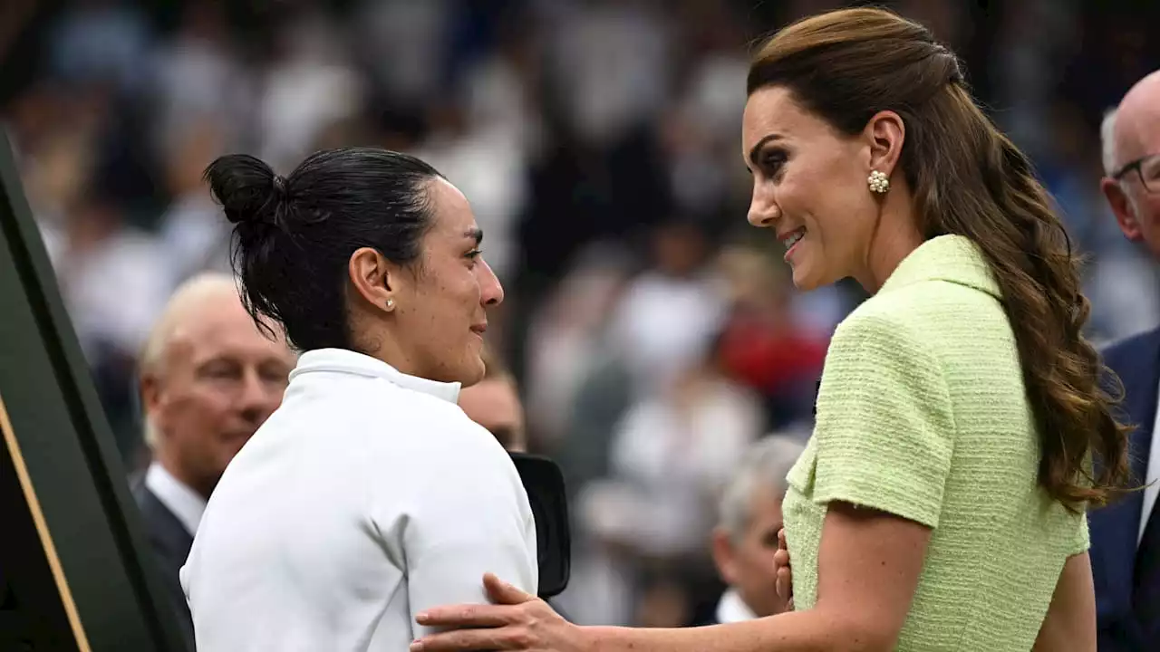 Tennis: Kate tröstet Wimbledon-Verliererin! Bittere Tränen nach Final-Pleite