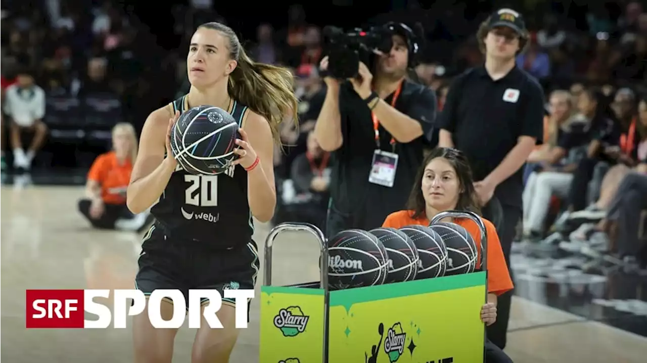 Am All-Star-Game der WNBA - 27 Triple-Würfe, 25 Treffer: Ionescu stellt Curry in den Schatten