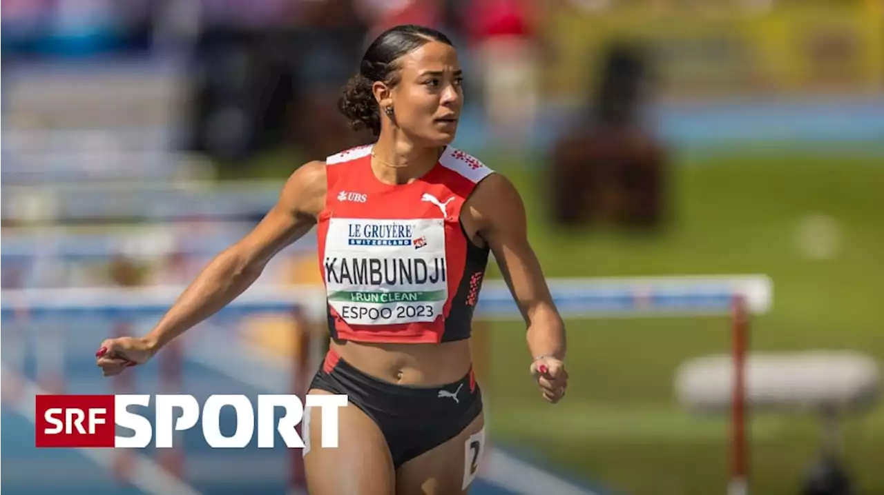 U23-Leichtathletik-EM - Kambundji überlegen zu Gold – Bronze für Frauen-Staffel