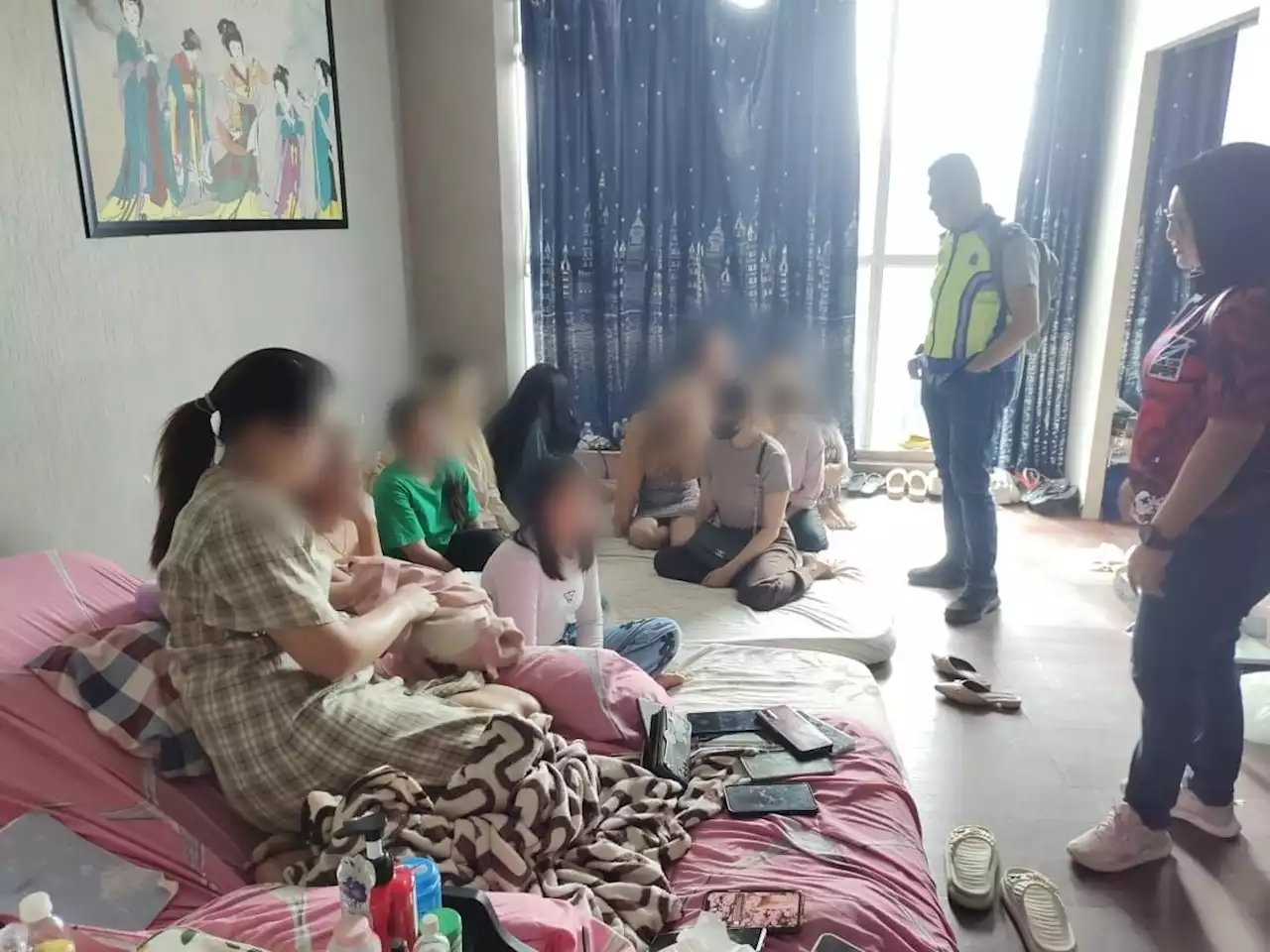 Nine foreign women nabbed in KK anti-vice raid