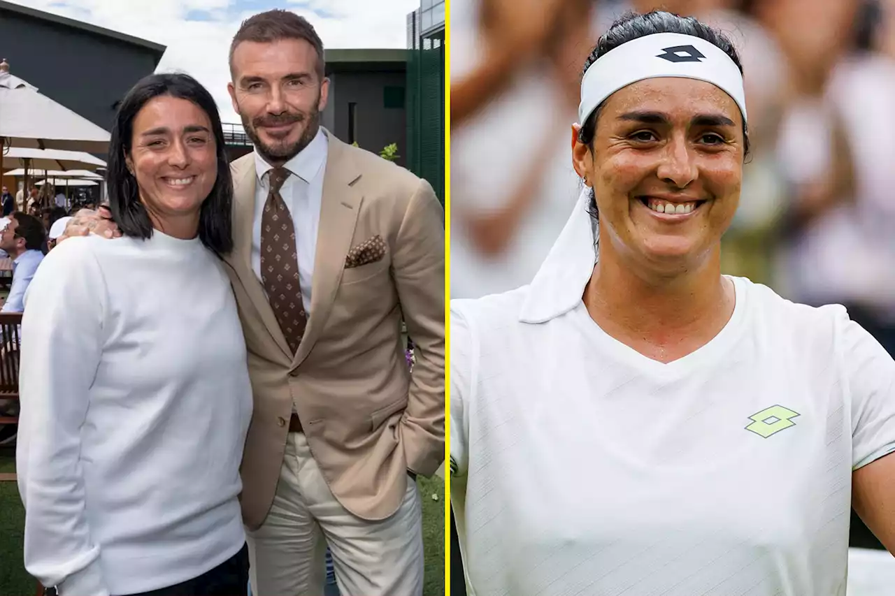 Ons Jabeur joked she smelled better than Beckham and is imitating Ronaldo at Wimbledon