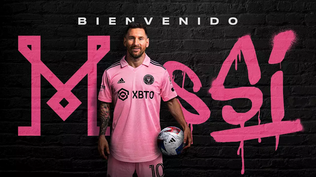 Inter Miami anuncia oficialmente a Lionel Messi que ya luce el '10' en su playera